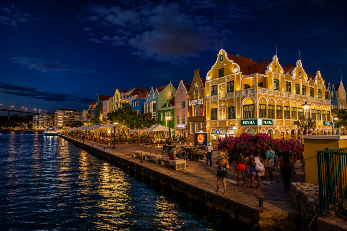 Handelskade by night